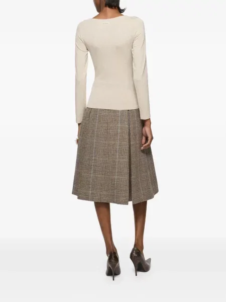 Lung tricou Acne Studios cu funde