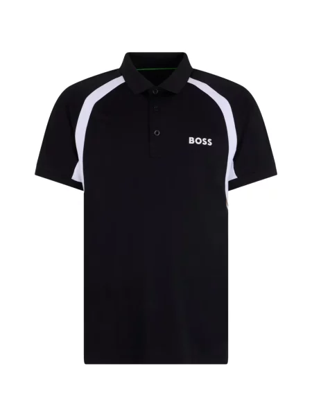 Tricou polo Boss negru