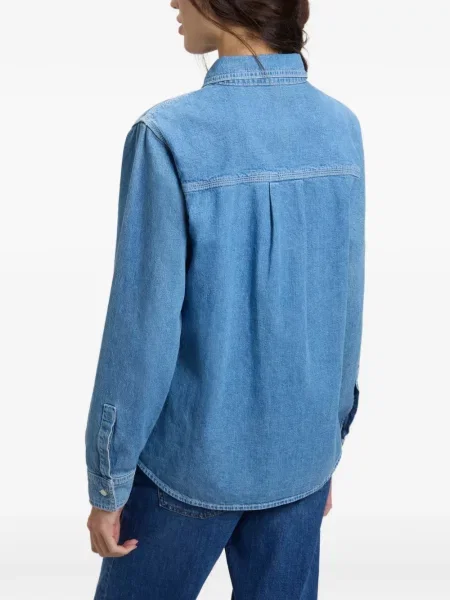 Cămașă Woolrich albastru