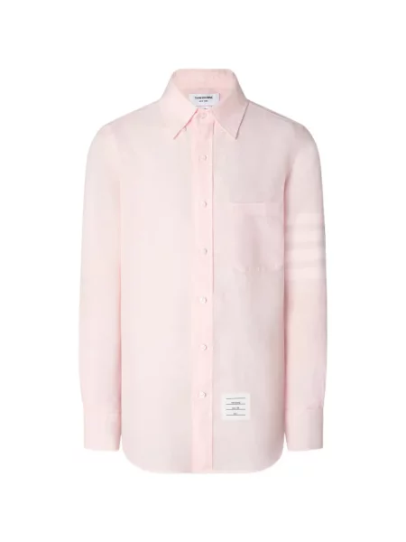 Cămașă Thom Browne de in roz