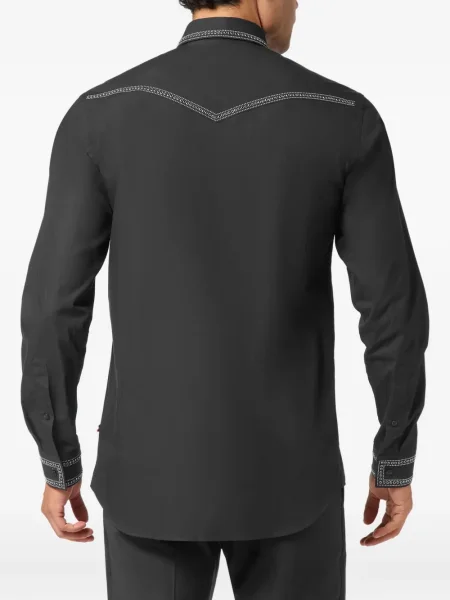 Cămașă Philipp Plein negru