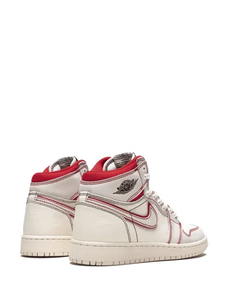 Sneakerși copii Jordan Air Jordan 1 alb