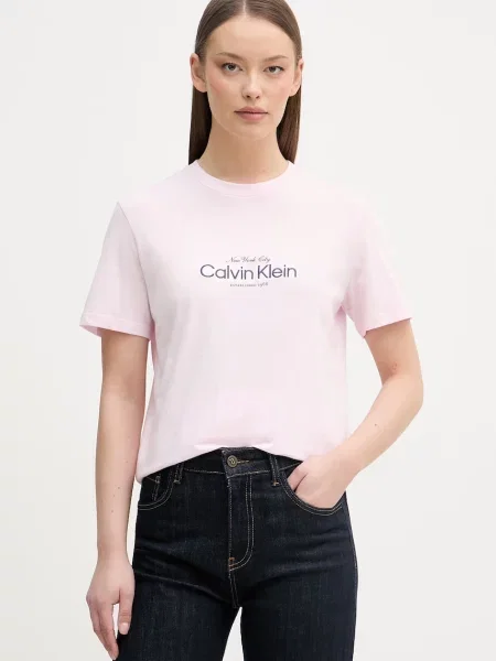 Calvin Klein Jeans kratka majica roza