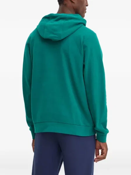 Hanorac cu glugă Helly Hansen cu glugă cu autograf verde
