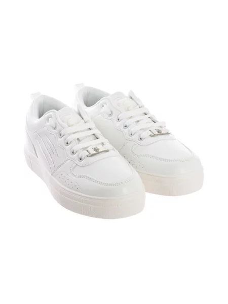 Sneakersy Plein Sport skórzane białe