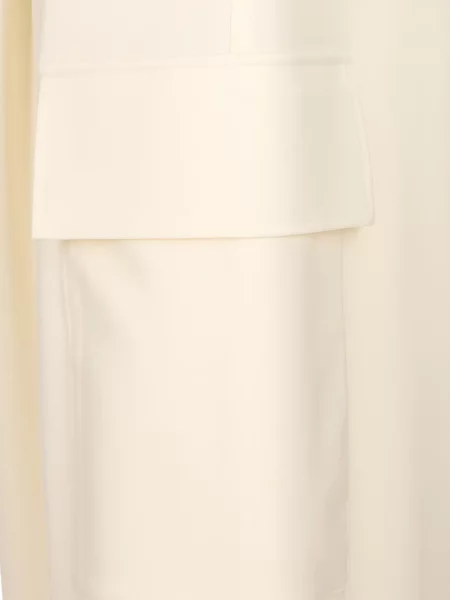 Pantaloni P.a.r.o.s.h. conici alb