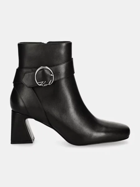 Botki KARL LAGERFELD czarne