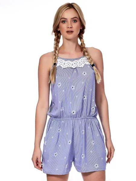 Salopetă Fashionhunters albastru