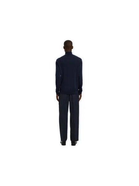 Sacou Selected tricotate albastru