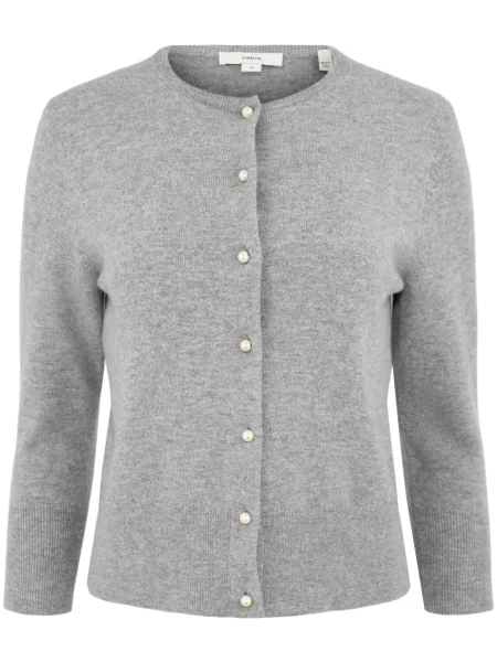 Cardigan Vince tricotate gri
