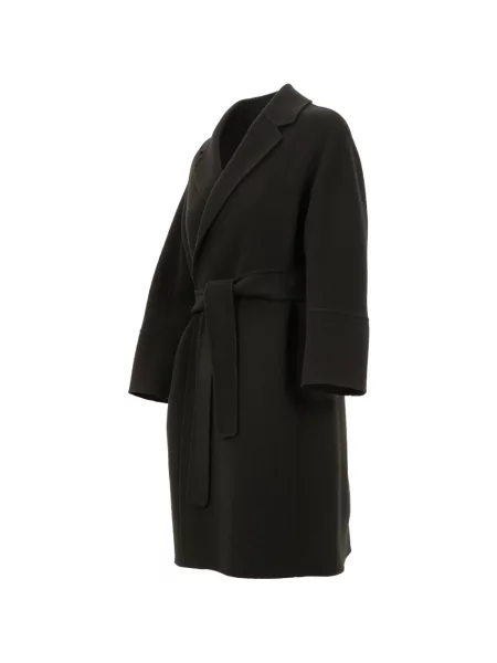 Cu centură palton 's Max Mara cu rever negru