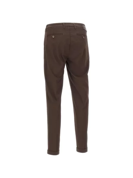 Pantaloni chino Re-hash maro