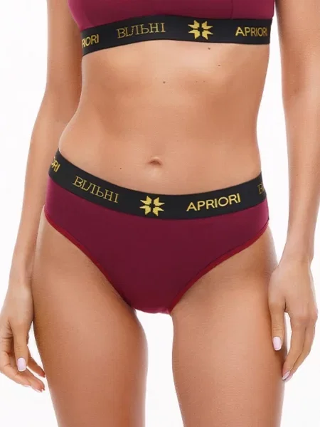 APRIORI Труси бордовий