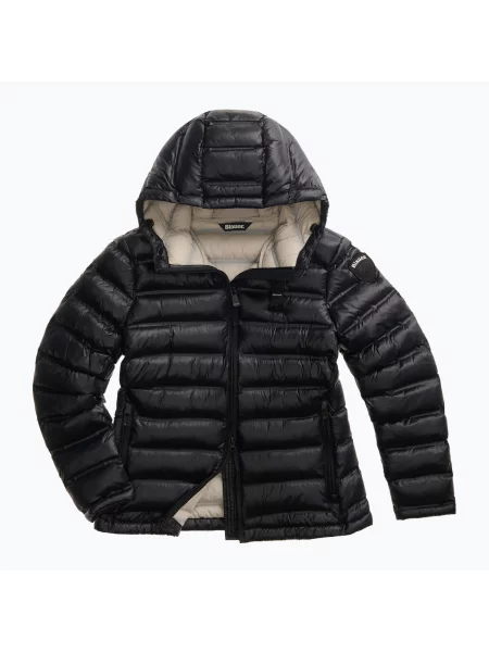 Geacă pentru femei Blauer USA Ellis black inside mist grey negru
