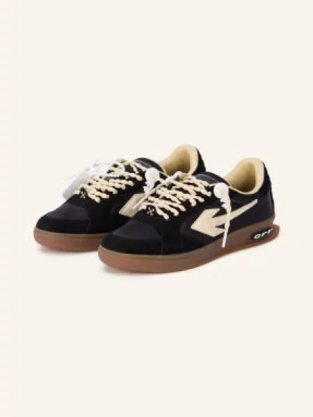 Off-White Sneakersy End Of Play černá / krémová bílé