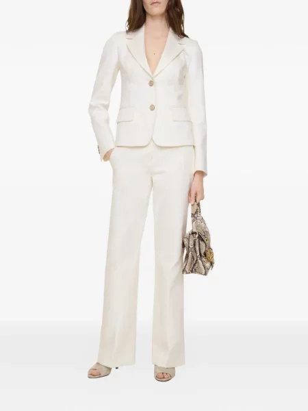 Geacă Burberry alb