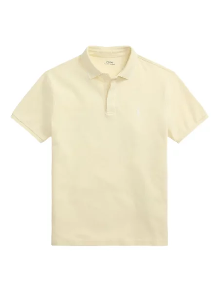 Slip de baie Polo Ralph Lauren alergare cu cordon cu imagine alb