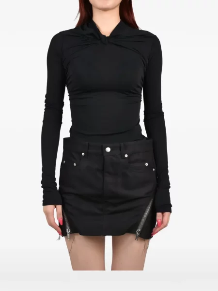 Top Rick Owens Lilies negru
