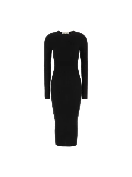 Długa sukienka maxi Fear Of God z długim rękawem garniturowa czarna