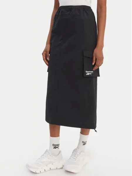 Reebok Spódnica midi Gabrielle czarny