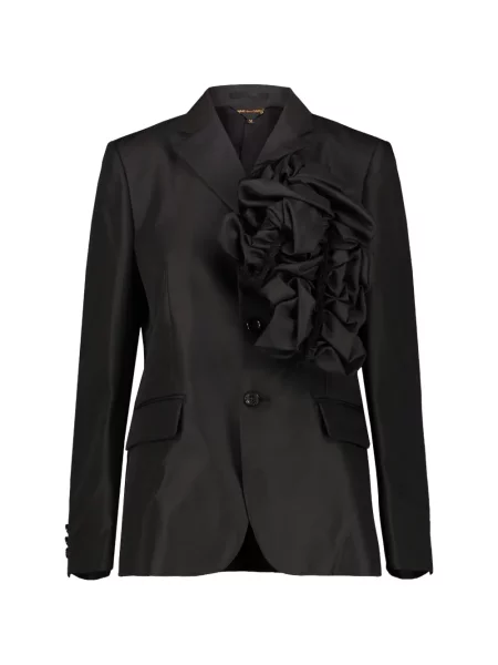 Blejzer Comme Des Garçons s volanima crna