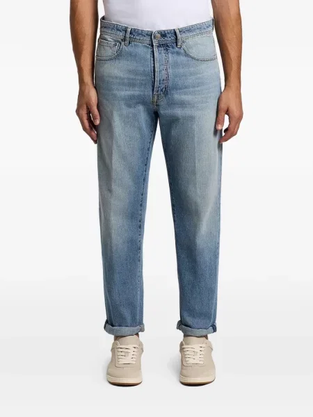 Pantaloni Peserico albastru