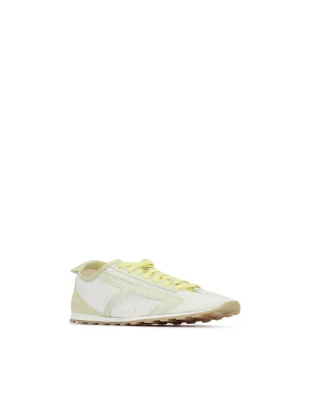 Buty do tenisa Jacquemus skórzane do tenisa żółte