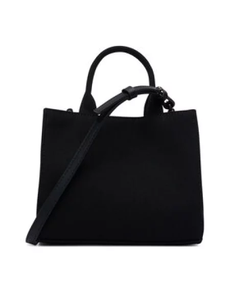 KARL LAGERFELD Ročna torba Črna siva