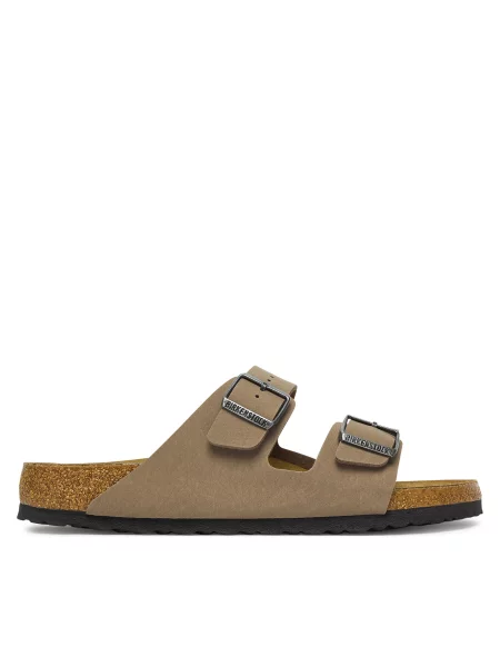 Sneakers Birkenstock Arizona Birkibuc Unisex Gray Taupe EUR 45 μπεζ