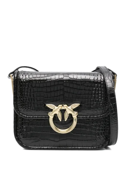 Body Pinko din piele negru
