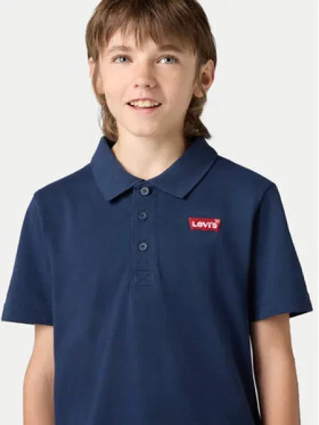 Levi's® Polo majica Mornarsko modra bela