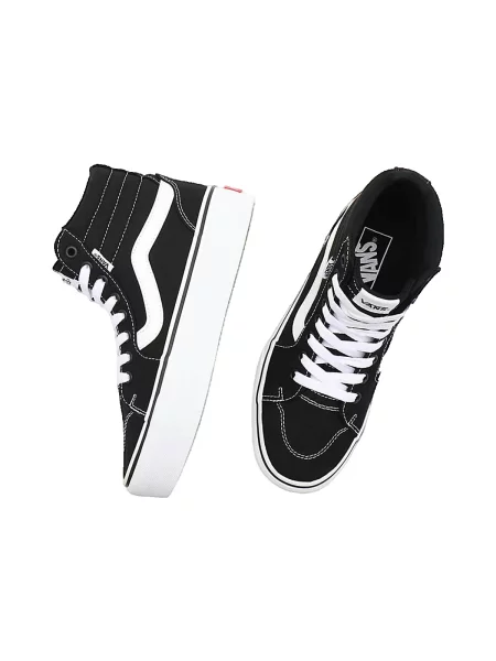 Pantofi Vans cu platformă negru