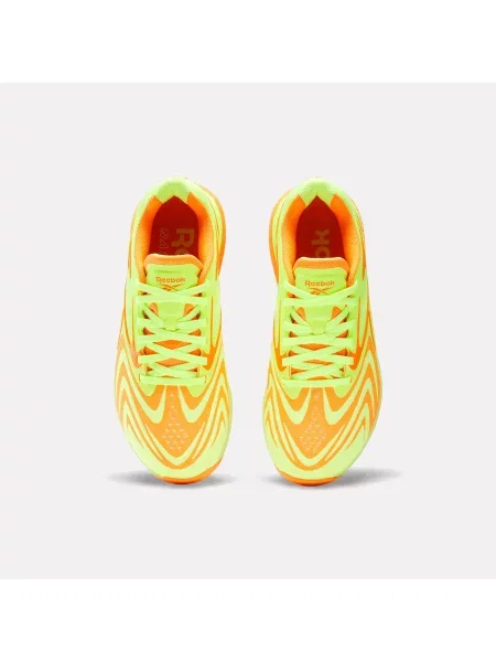 Reebok buty treningowe Nano X5 Edge female Digital Lime/Atomic Tangerine Size: 35 żółte