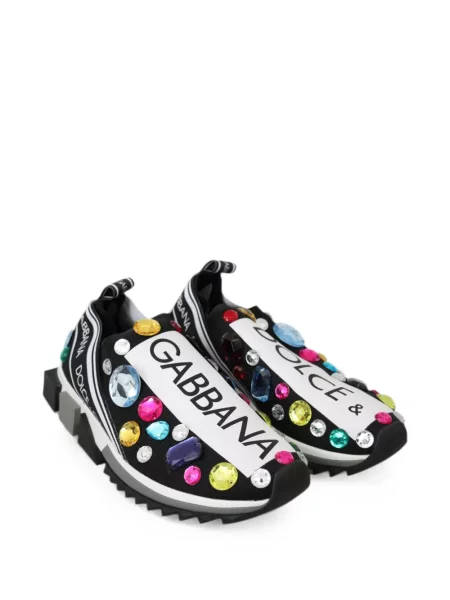 Sneakers Dolce & Gabbana Portofino μαύρο