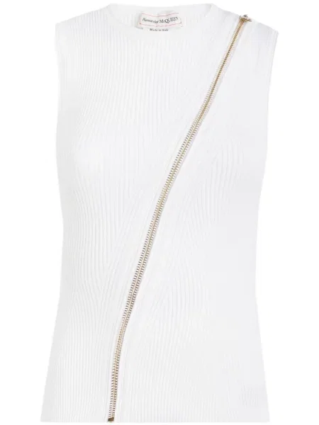 Vestă Alexander Mcqueen alb