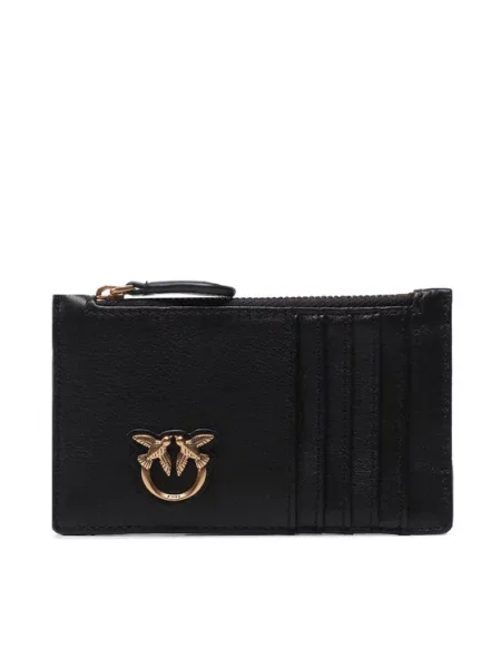 Pinko portofel de piele negru