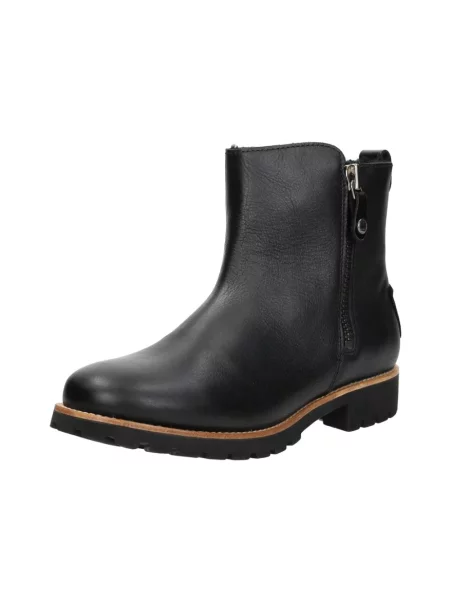 Buty do kostki Panama Jack skórzane czarne