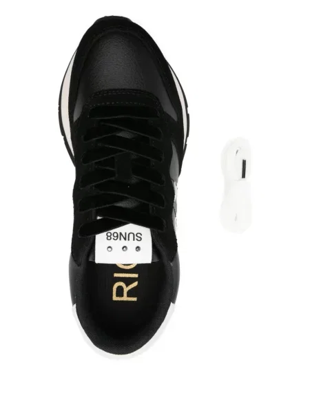 Sneakerși Sun68 cu tepi negru