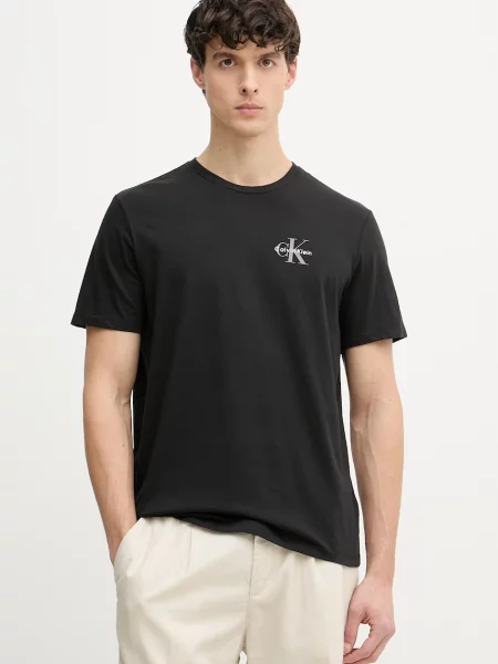 Calvin Klein Jeans tričko pánske čierna