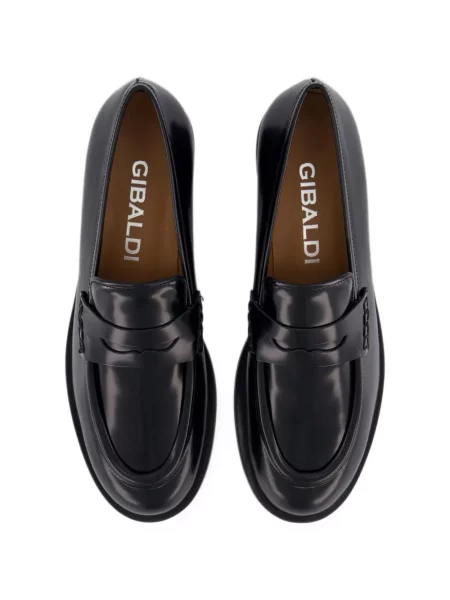 Pantofi loafer Gibaldi negru