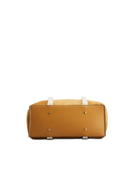 Shopperka Tod's skórzana brązowa