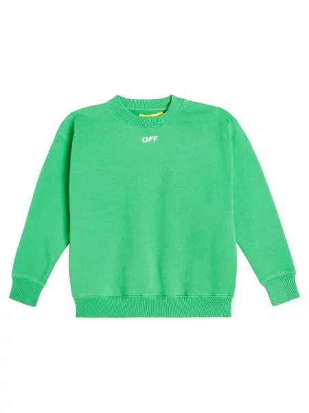 Φούτερ Off-white λευκό