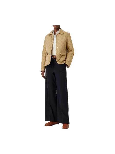 Kabát Tommy Hilfiger hnedá