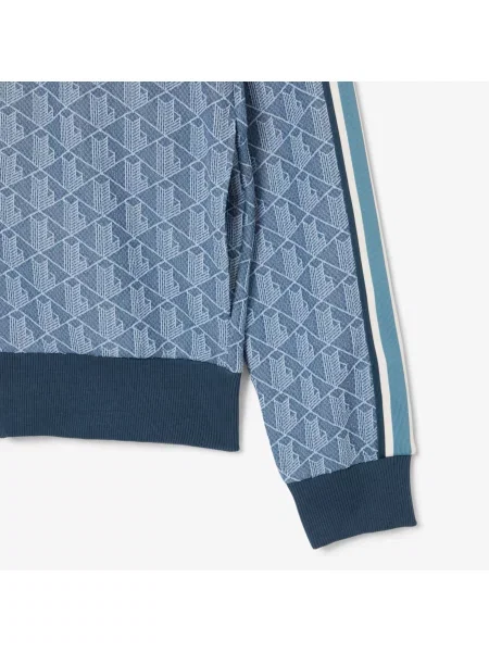 Толстовка Lacoste голубая