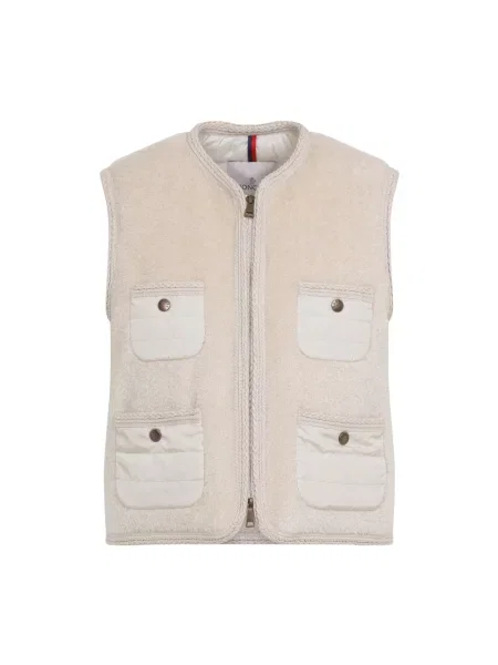 Kamizelka Moncler beżowa