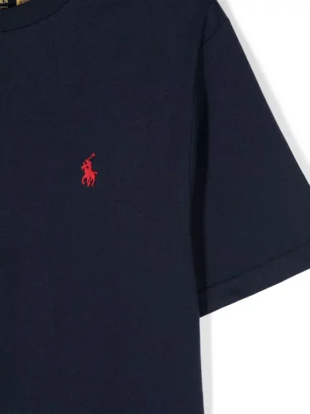 Koszulka polo dziecięca Polo Ralph Lauren niebieska