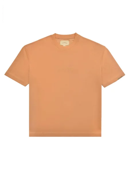 Pas De Monaco Tričko Broderie' oranžová