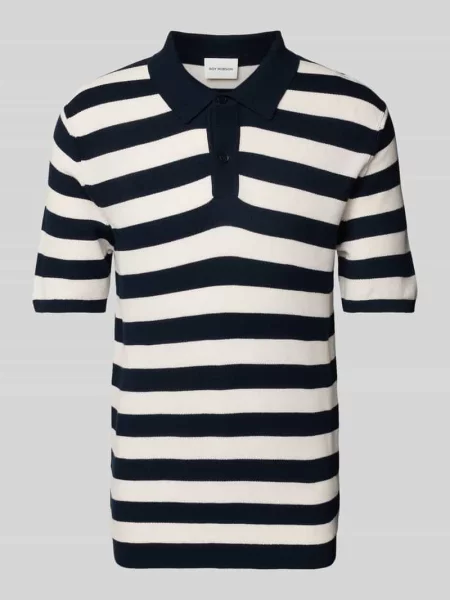 Koszulka polo o kroju slim fit z detalem z logo Roy Robson białe