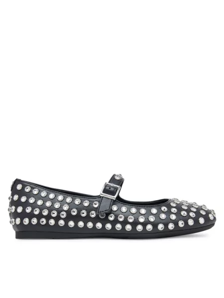Guess Baleriny FLTKDL czarny