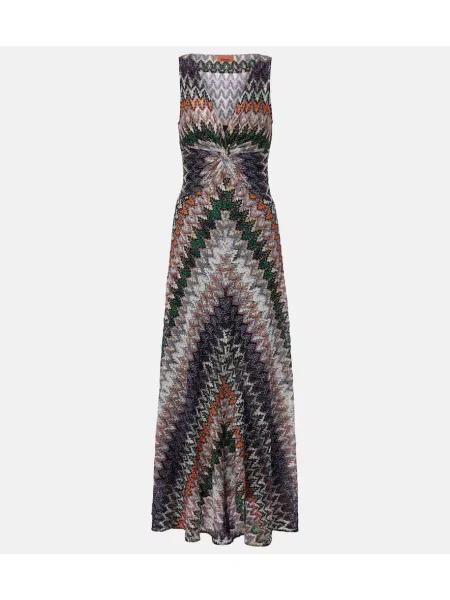 Maksi sukienka maxi Missoni garniturowa